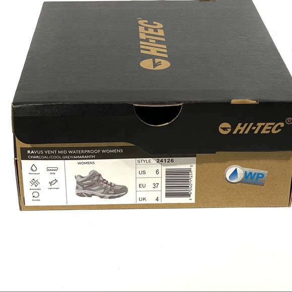 Hi-Tec Ravus Vent Mid Waterproof Hiking Boot - Picture 8 of 8